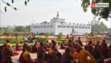 लुम्बिनीमा यसरी मनाइयो मेडिटेसन डे (तस्वीरहरू)
